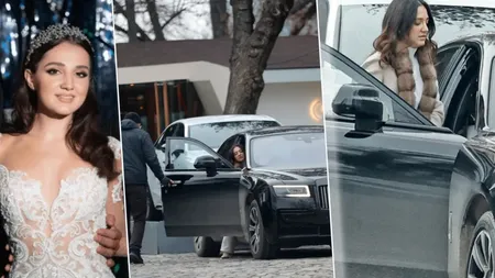 Teodora Becali, apariție exclusivistă după un prânz în familie. Imagini rare cu fiica șefului FCSB