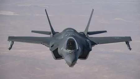CNN: Avion de vânătoare american F-35, lovit de tirurile iraniene