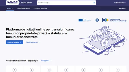 ANAF a lansat o platformă online pentru vânzarea bunurilor confiscate. Primele produse: mașini de lux și ceasuri scumpe