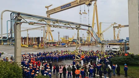 Faliment la Şantierul naval Mangalia, mii de oameni rămân pe drumuri înainte de Paşti