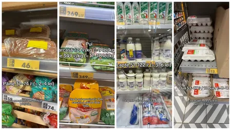 Ce prețuri sunt în supermarketurile din Rusia. Mâncarea este cu mult mai ieftină decât în România