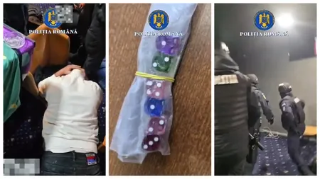 Cazinou ilegal descoperit în Giurgiu. În spatele afacerii clandestine s-ar afla membrii clanului Butoane