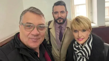 Prima luptă din războiul Marina Almășan vs. Georgică Cornu. Vedeta TV a venit la tribunal cu întăriri: noul iubit, Sorin Mărcuș, și avocatul Adrian Cuculis