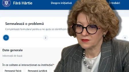 Românii au luat cu asalt platforma unde pot semnala probleme birocratice. Vicepremierul Oana Gheorghiu: 