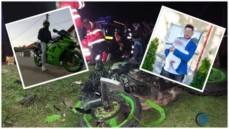 Motociclist de 21 de ani, mort într-un accident în Mehedinţi. Peste două luni avea programată nunta cu mama fiicei lui 