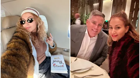 Cum o răsfață iubitul milionar pe Anamaria Ferentz. Artista s-a pozat într-un avion privat: 