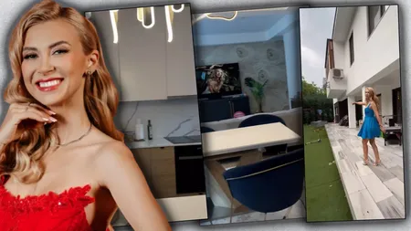 Andreea Bălan, vilă de lux în zona de nord a Capitalei. Cum arată casa în care vedeta locuiește cu fetițele sale: 