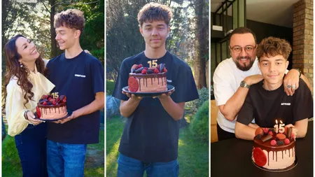 David Măruță a împlinit 15 ani. Ce urări i-au făcut părinții lui: 