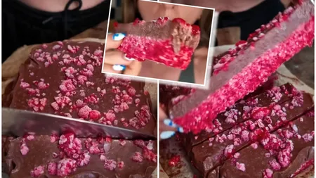 Felie cu zmeură, desertul dietetic de post care a devenit viral pe TikTok. Din câteva ingrediente banale, obții un dulce gustos, care nu îngrașă VIDEO