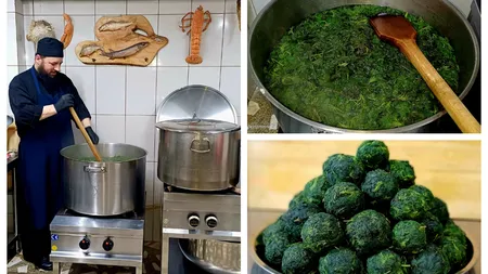 Rețete de post. Cum prepară călugărul Efrem Băndărică de la Mănăstirea Dervent mâncărica de urzici