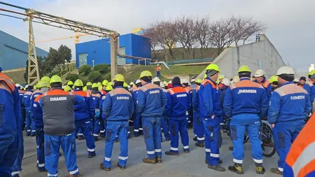 Protest la Șantierul Naval DAMEN Mangalia. Angajații reclamă că de trei luni nu și-au primit salariile