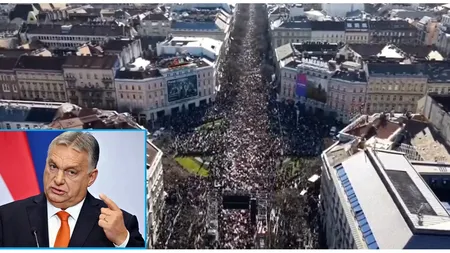 VIDEO Miting istoric la Budapesta împotriva lui Viktor Orban, cu doar o lună înainte de alegeri! Actualul prim-ministru nu mai este favorit în sondajele de opinie