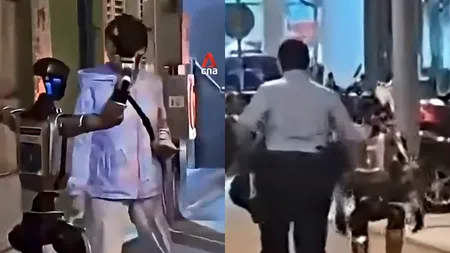 Un robot umanoid a fost „arestat” după ce a băgat în spital o bătrână în vârstă de 70 de ani VIDEO