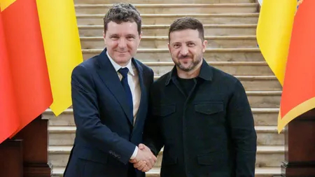 Nicușor Dan îl primește joi pe Volodimir Zelenski la Palatul Cotroceni. Șeful statului va aborda, printre altele, subiectul respectării drepturilor minorității române din Ucraina