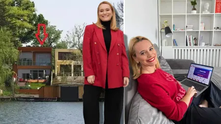 Cum arată vila de la Snagov a Andreei Esca. Prezentatoare tv e vecină cu Ion Țiriac, Anamaria Prodan și Cristian Țânțăreanu