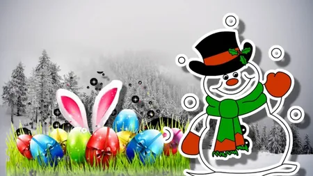 Prognoza meteo 9 aprilie. Vreme deosebit de rece în Joia Mare. Ploile și ninsorile pun stăpânire pe România