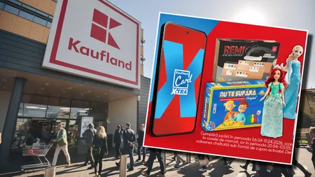 Kaufland vine în ajutorul părinților în căutare de cadouri de iepuraș. O gamă variată de jucării la jumătate de preț