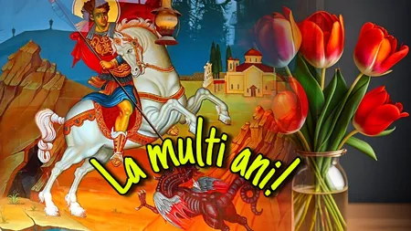 Mesaje și urări de Sfântul Gheorghe 2026. Cuvinte inspirate pe care să le transmiți celor dragi care poartă numele acestui sfânt