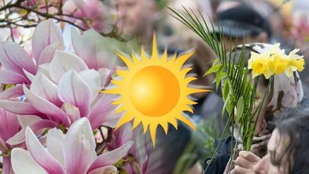 Prognoza meteo 5 aprilie 2026. Temperaturi de început de vară după ciclonul Erminio care a adus ploi abundente şi vijelii