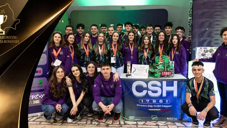 Elevii de la CSH Timişoara, în elita globală: locul 1 la robotică și calificare la mondiale în SUA