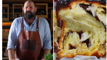 Rețeta de cozonac a lui Adi Hădean. Cum poți obține un desert pufos, aromat și perfect pentru masa de Paște