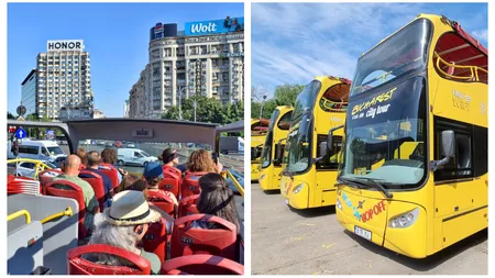 Autobuzele turistice, din nou pe traseu în Capitală. Câți bani vor plăti turiștii pentru un bilet