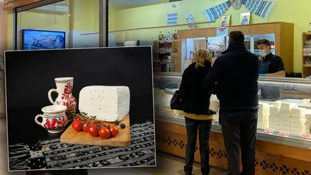 Cât costă un kilogram de telemea de oaie înainte de Paște. Cum arată prețurile în Piața Obor din Capitală