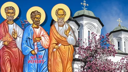 Calendar ortodox 15 aprilie 2026. Cinstirea celor trei apostoli ai lui Hristos care și-au dat viața pentru credință. Zi de harți în Săptămâna Luminată