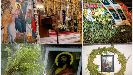 Calendar ortodox 5 aprilie 2026. Duminica Floriilor marchează Intrarea Domnului în Ierusalim. Dezlegare la pește, ce este bine să faci pentru sănătate și noroc