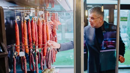 Marcel Ciolacu laudă Cârnații de Pleșcoi, ajunși pe locul șapte în topul mondial: „Buzăul are produse care se impun prin calitate și tradiție”