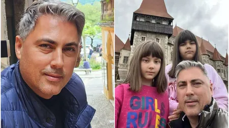 Alexandru Ciucu, alături de fiicele sale. Designerul i-a sărbătorit ziua de naștere a Raisei: 