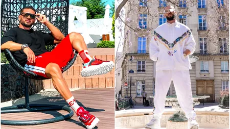 Dorian Popa face muncă în folosul comunității la o școală: 