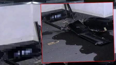 O dronă, găsită în centrul Chișinăului de un bărbat. Locatarii unei scări de bloc, evacuați în toiul nopții