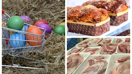 Masa de Paște devine un lux. Cu cât s-au scumpit ouăle, cozonacul și carnea de miel în 2026, date de ultimă oră de la INS