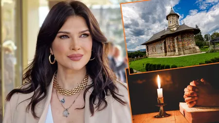 FOTO Monica Bîrlădeanu, departe de covorul roșu! Cum a fost surprinsă diva la o mănăstire din Bacău. Mesajul disperat către fani: „Vă cer ajutorul!”