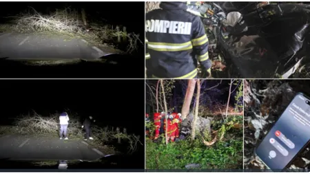 Momentul în care Mihai şi David, morți în accidentul din Snagov, sunt găsiţi de prietenii lor. Ce a filmat camera de bord a mașinii din spate: „Nu pot să cred, mi-e rău