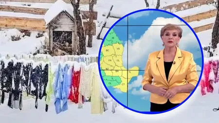 Prognoza meteo. Se strică vremea, Romica Jurcă anunţă lapoviţă, ninsoare şi măzăriche de marţi