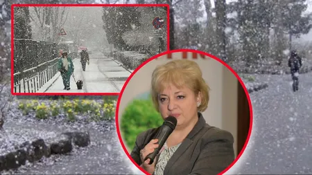 Iarna se întoarce de marţi! Florinela Georgescu: 