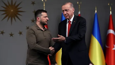 Volodimir Zelenski a ajuns la Istanbul pentru discuții cu Erdogan. Întâlniri importante pe tema securității regionale