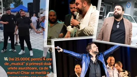 Florin Salam, o nouă prestație care a stârnit indignare în mediul online: „Dai 25.000 de euro pentru patru ore de muzică și primești urlete de mamut!