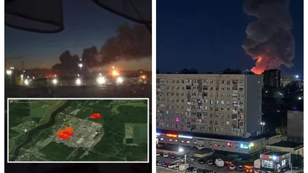 Rafinăria Kirishi din Rusia și-a oprit activitatea după un atac cu drone. Mai multe instalații au fost avariate