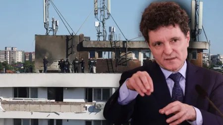 Nicușor Dan, la Galați. A vizitat răniții și va merge la blocul lovit de dronă
