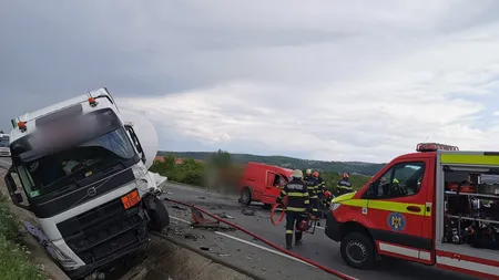 Accident grav la Cluj, a fost COD ROŞU de intervenţie