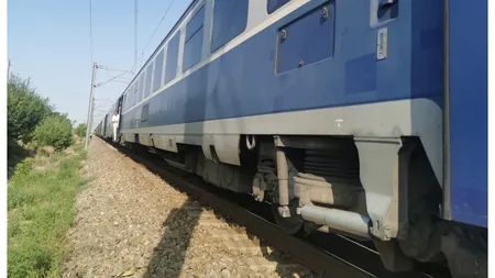 Tragedie la marginea Capitalei. Doi soți care se aflau pe o trotinetă, spulberați de un tren aflat în probe