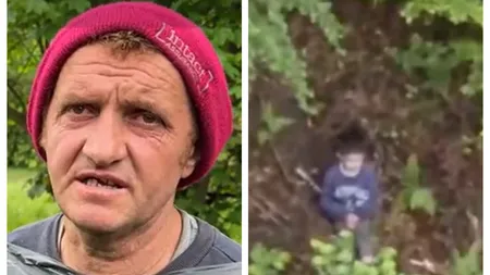 Cum a supraviețuit micuțul Alexandru singur două nopți în pădure. Declarațiile cutremurătoare făcute de tatăl băiețelului care s-a rătăcit în județul Sibiu: ”Hainele erau lipite pe el”