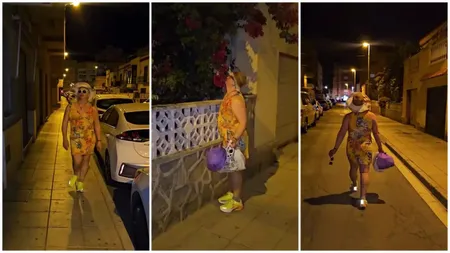 Cristi din Banat, parada modei într-o rochie mini. Cum s-a dus cântărețul să arunce gunoiul: „M-am îmbrăcat lejer, ca o zeiță”