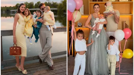 Motivul pentru care soțul lui Emily Burghelea refuză o bonă, deși au trei copii: 