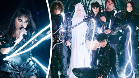 Cine este femeia în alb care a apărut alături de Alexandra Căpitănescu pe scena Eurovision: „Alter ego-ul meu”