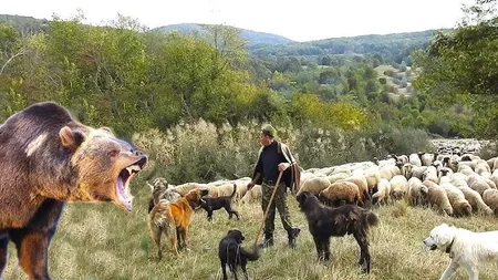 Un cioban a omorât cu toporul un urs care-i ataca oile. Acum are dosar penal de braconaj / Ro-Alert din cauza urşilor la Vidraru