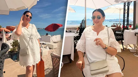 Oana Roman, apariție neașteptată pe o plajă din Cannes. Mesaj cu subînțeles pentru cei care o critică: „Viața mea e frumoasă, îi las să o vadă”